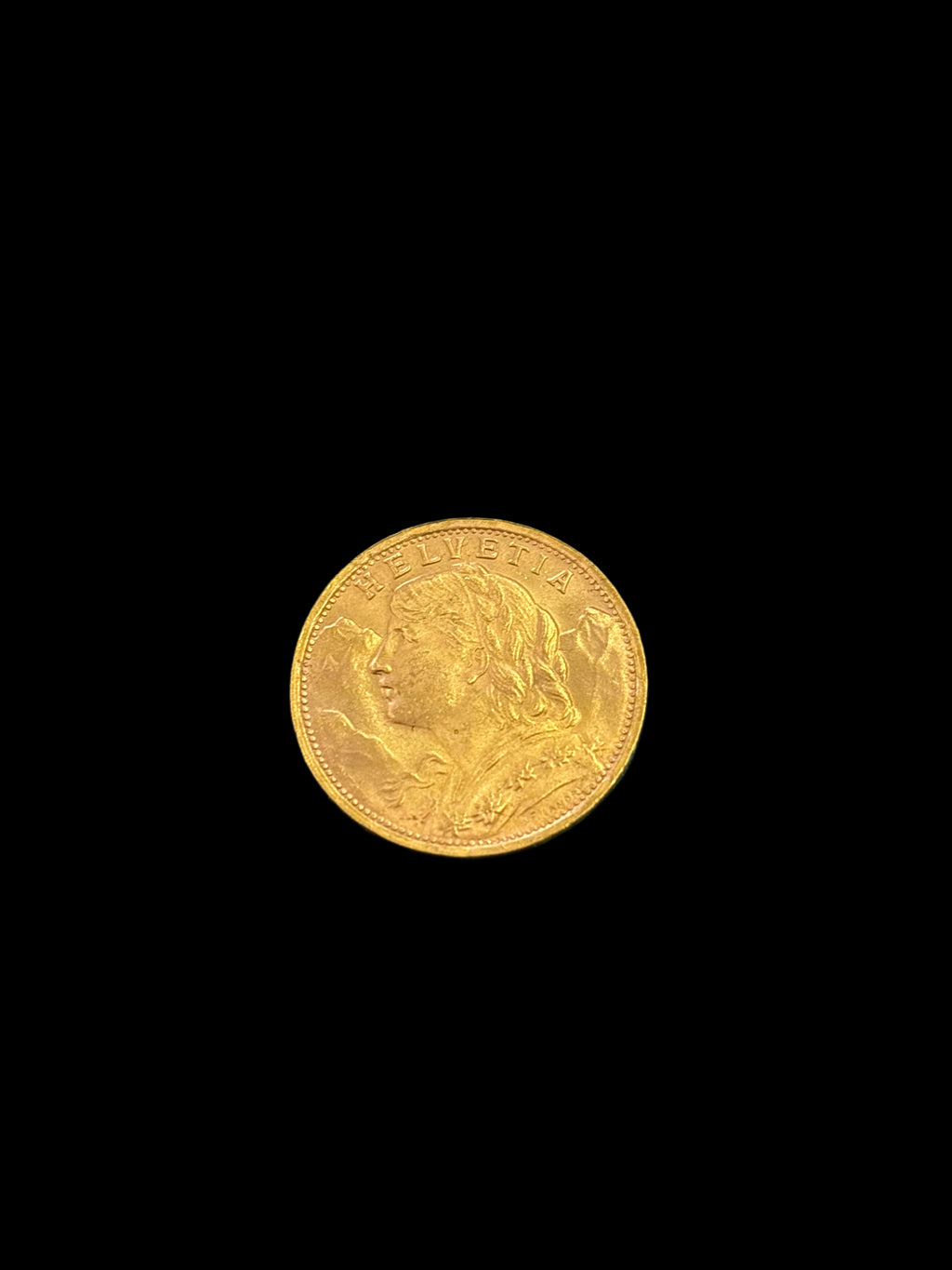 MARENGO 20 fr Vrneli - 1935 - moneta d'oro 6.45 GR