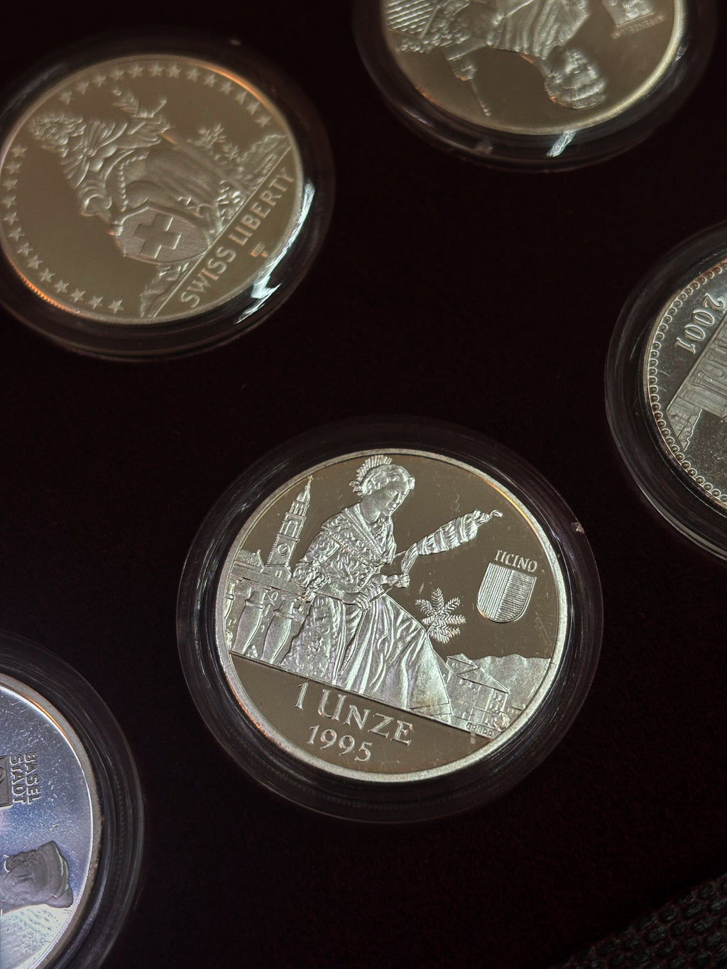 collection of 12 Ounces fine silver 999.9