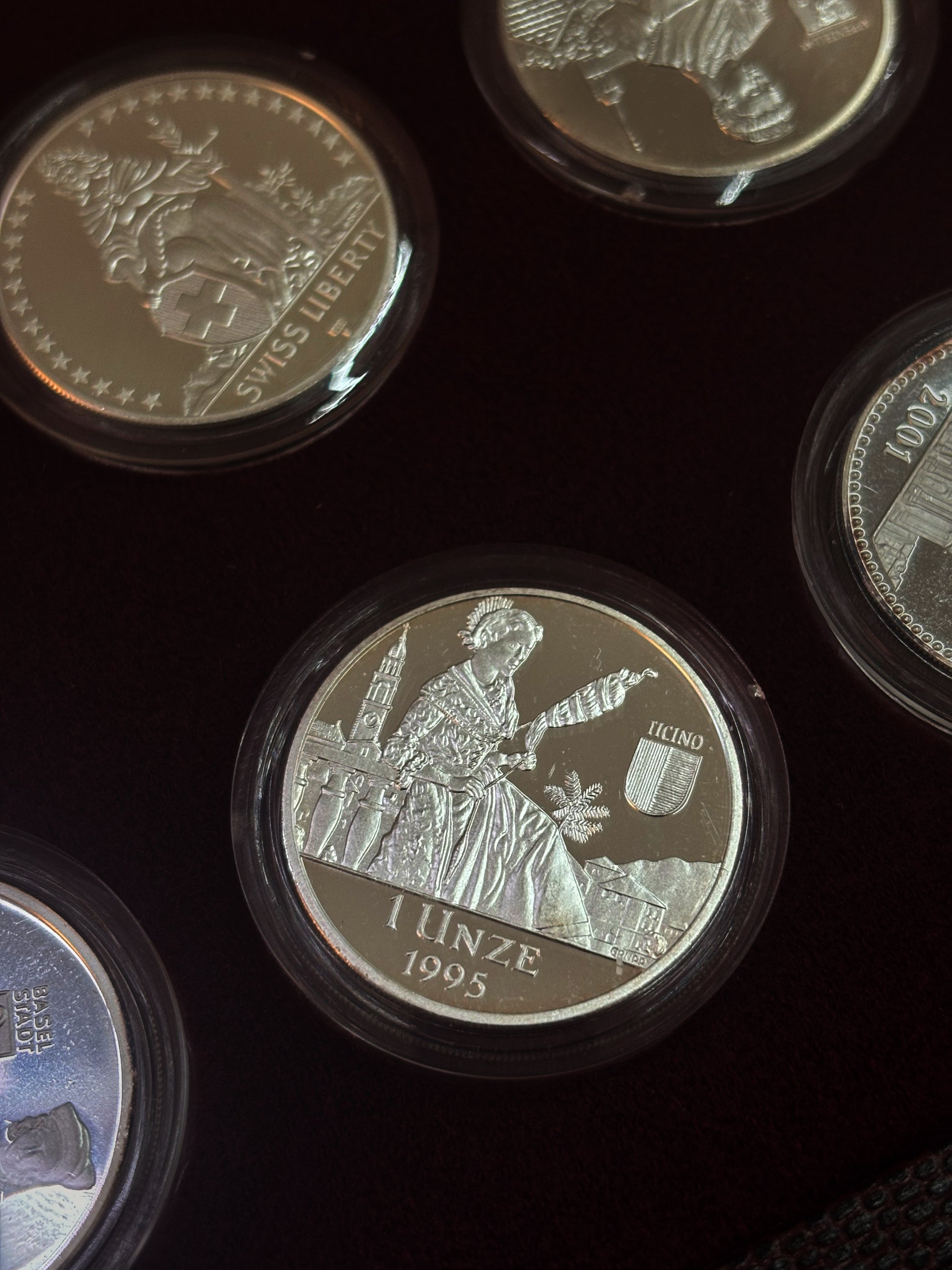 collection of 12 Ounces fine silver 999.9
