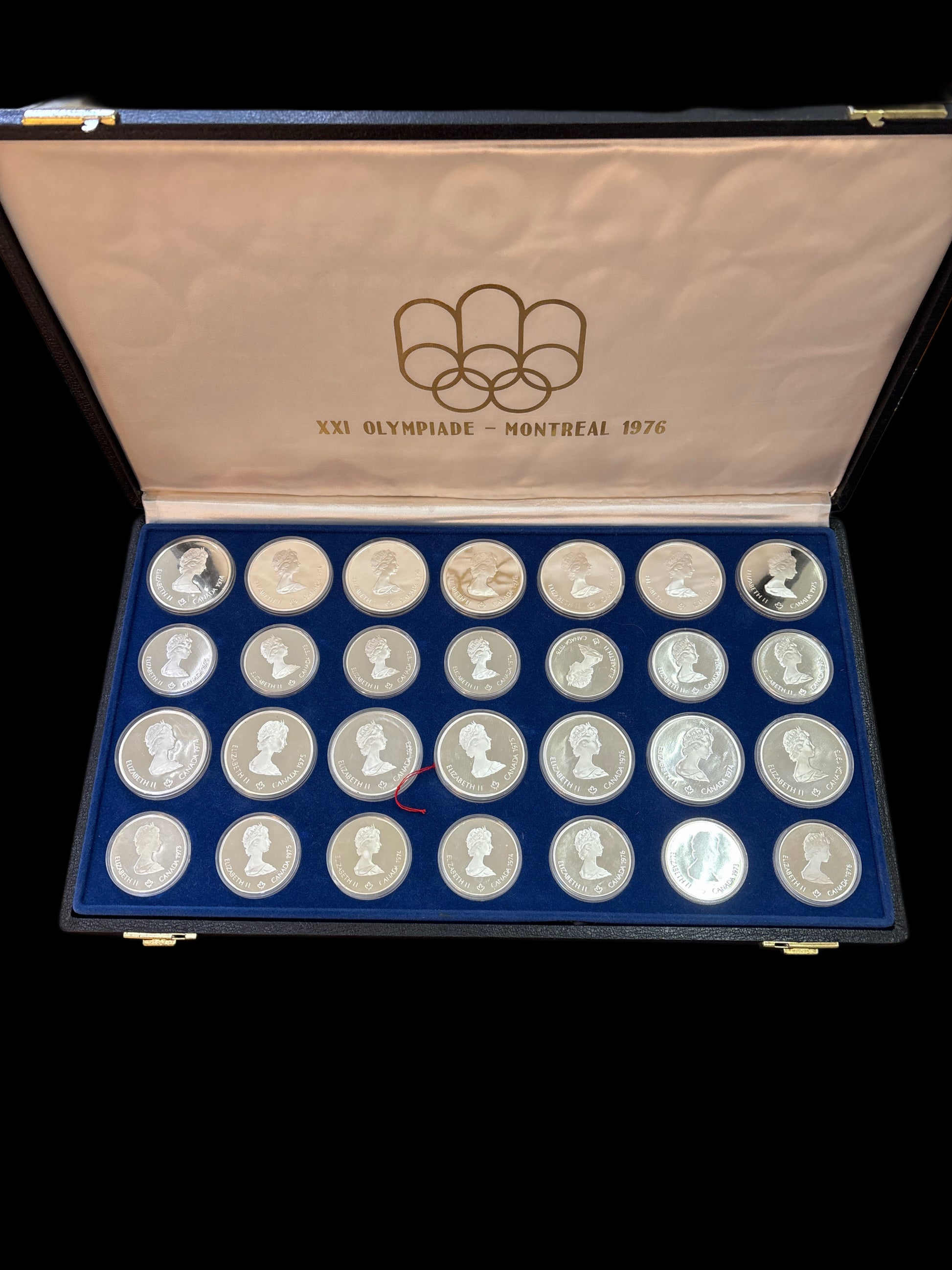 COLLEZIONE OLIMPIADI MONTREAL ARGENTO 925