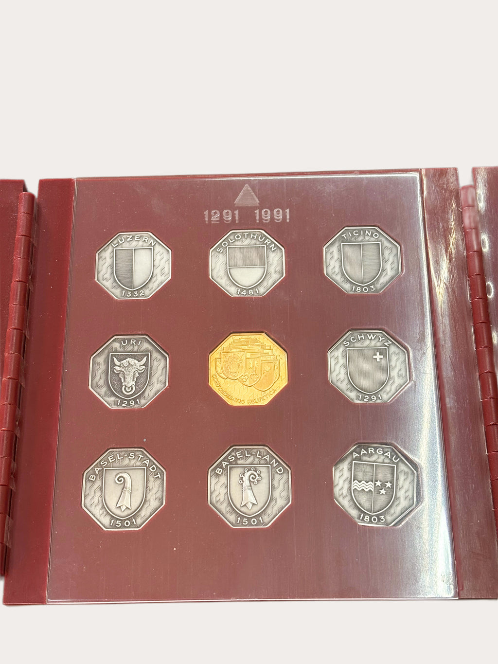 Collection 700 years  anniversary Swiss Confederation - 27 medals Silver 999