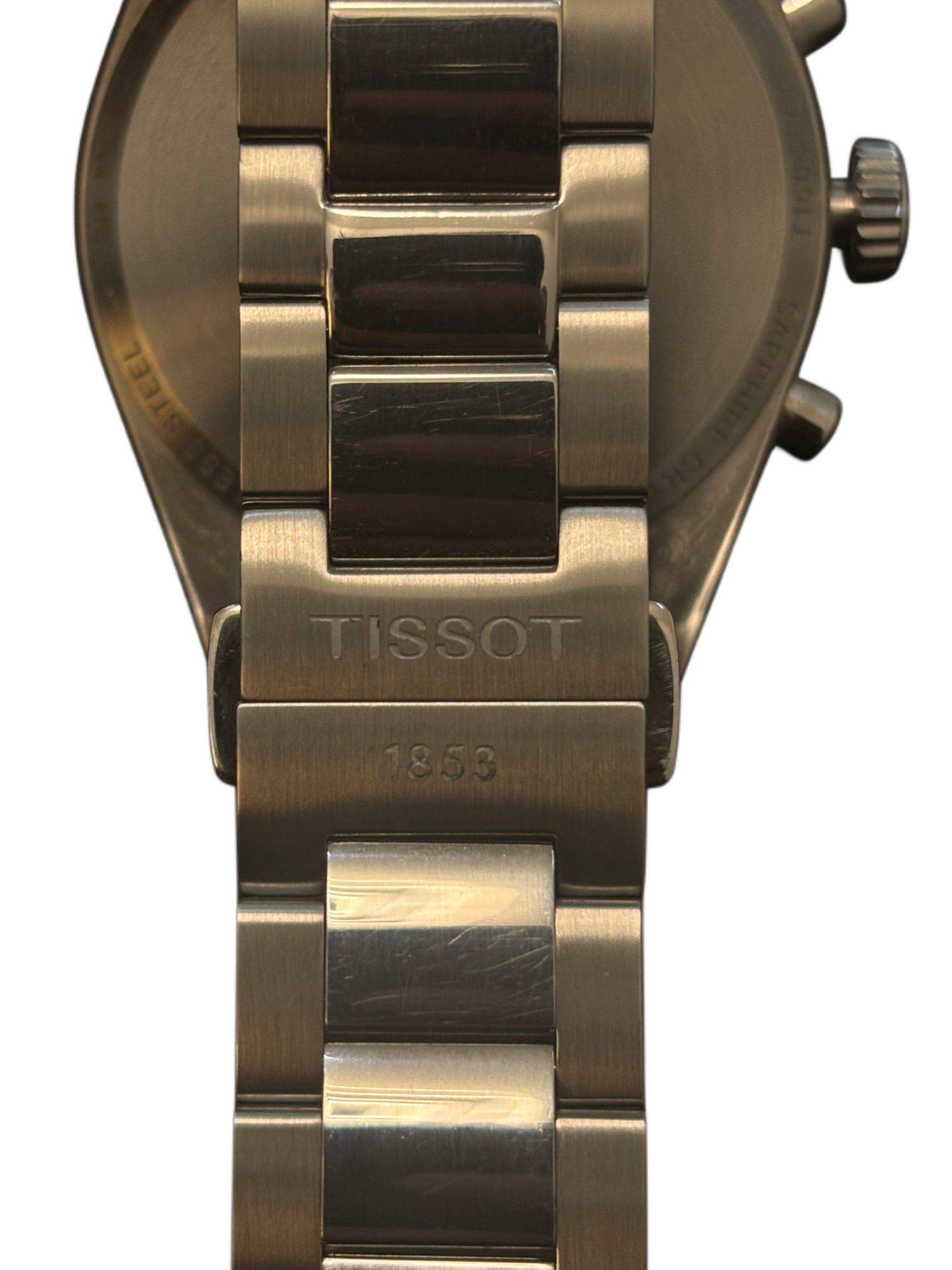Tissot chronograph green dial CHRONOGRAPH T150.41711.091.00 STAINLESS STEEL PR 100 40 mm