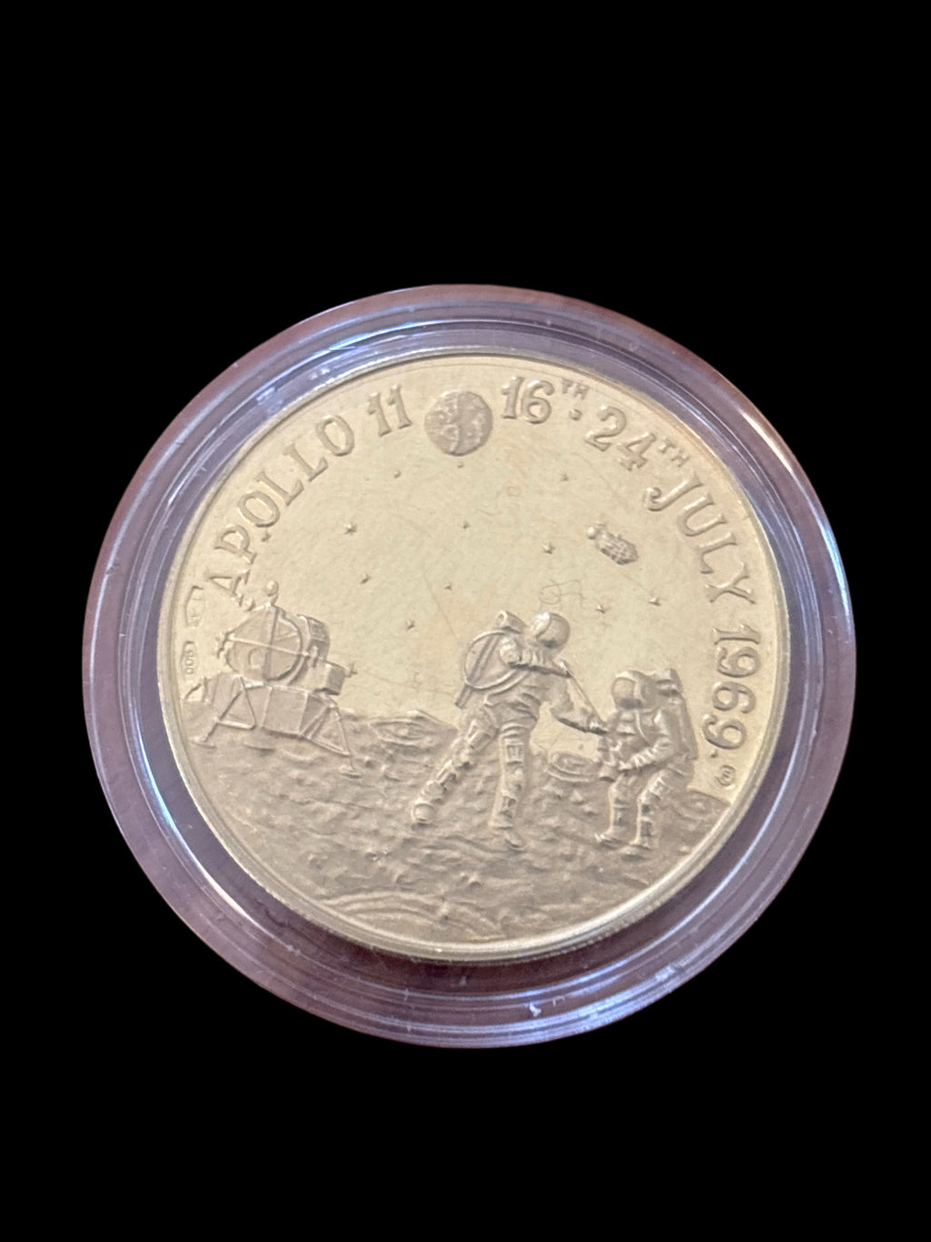 MONETA ORO 0.900 NASA 17.5GR APOLLO 11