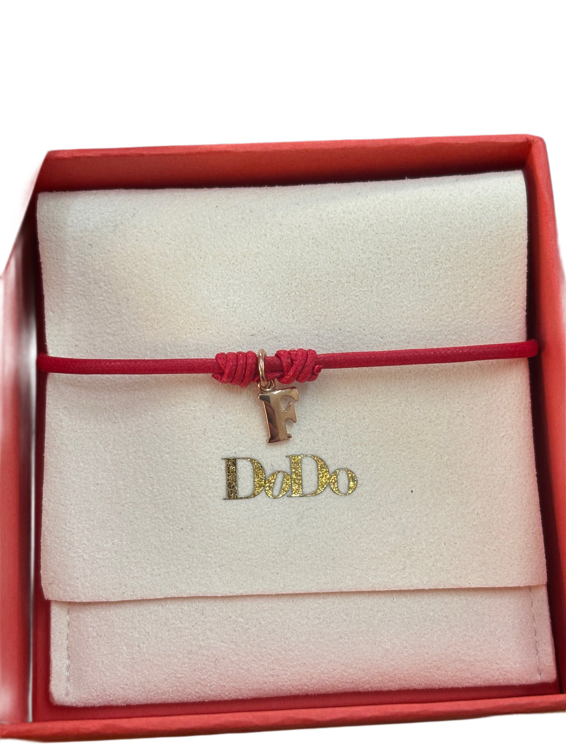 DODO INITIALS SIGN PENDANT IN ROSE GOLD 9KT 1.36GR