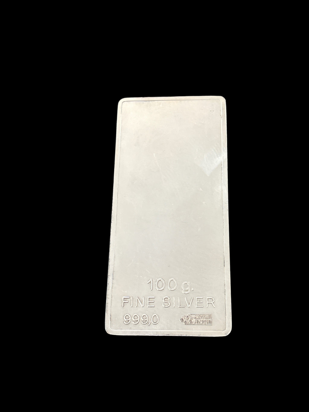 100 G PAMP SILVER BAR - CALENDAR 1990