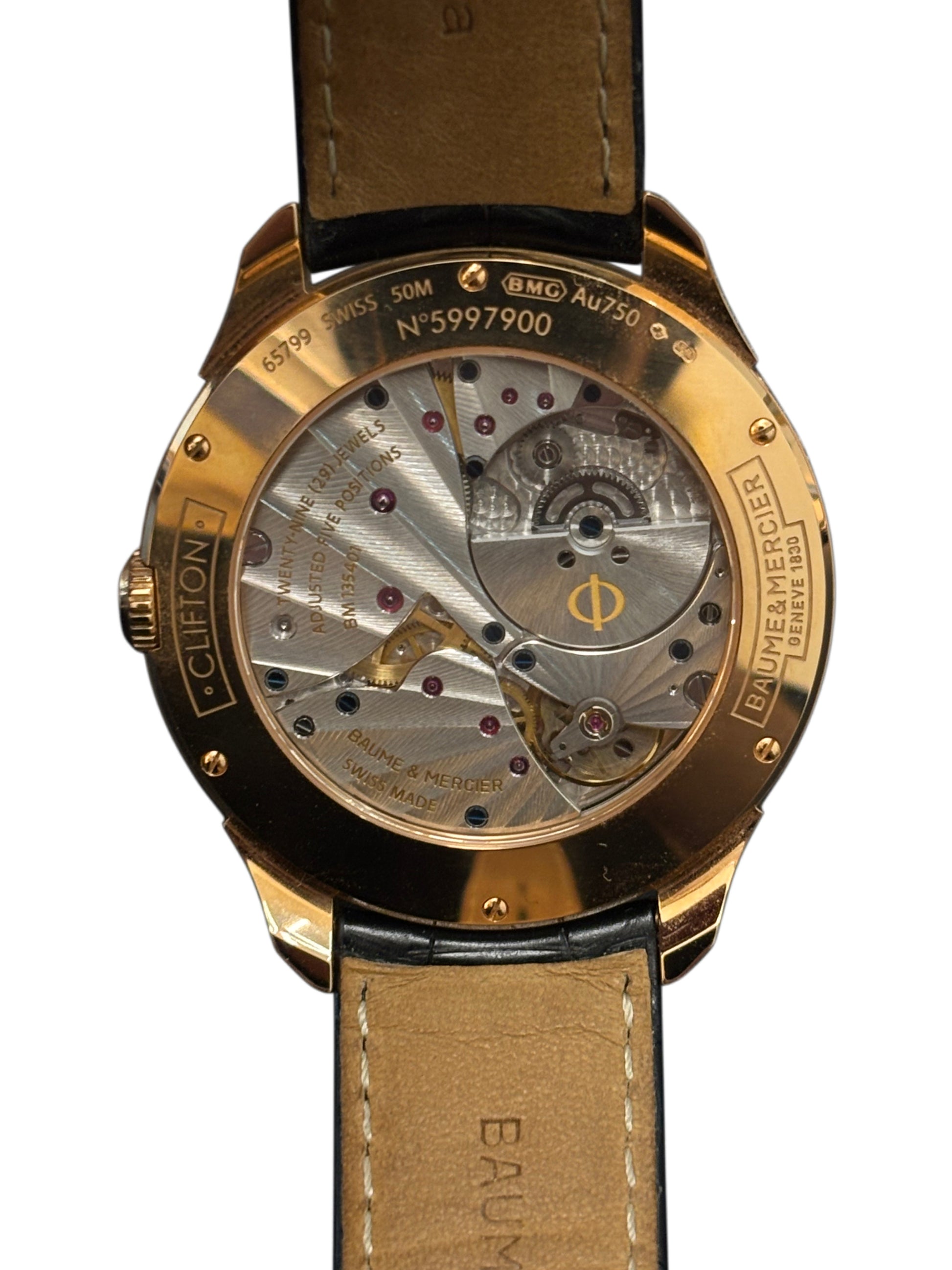 Baume & Mercier Clifton FULL SET, PERPETUAL CALENDAR, NOS 2017, 18kt GOLD - SPECIAL