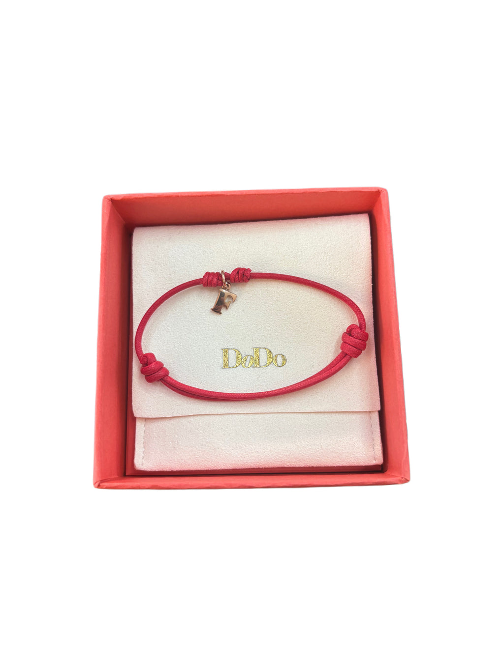 DODO INITIALS SIGN PENDANT IN ROSE GOLD 9KT 1.36GR