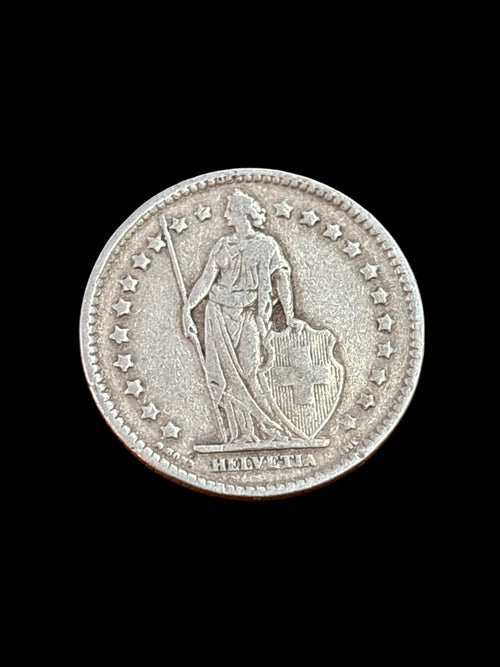 1 Fr. SILVER COIN 1920 - SWITZERLAND