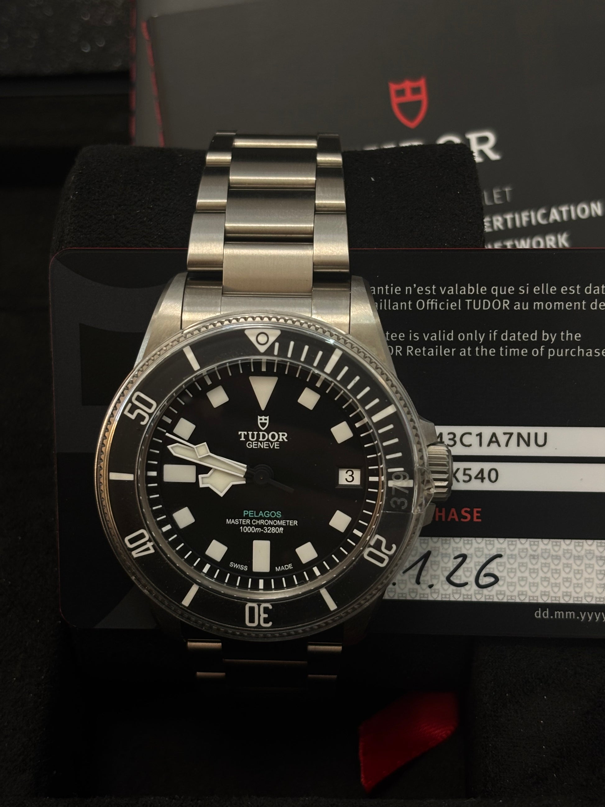 TUDOR PELAGOS NEW 2026 TITANIUM FULL SET