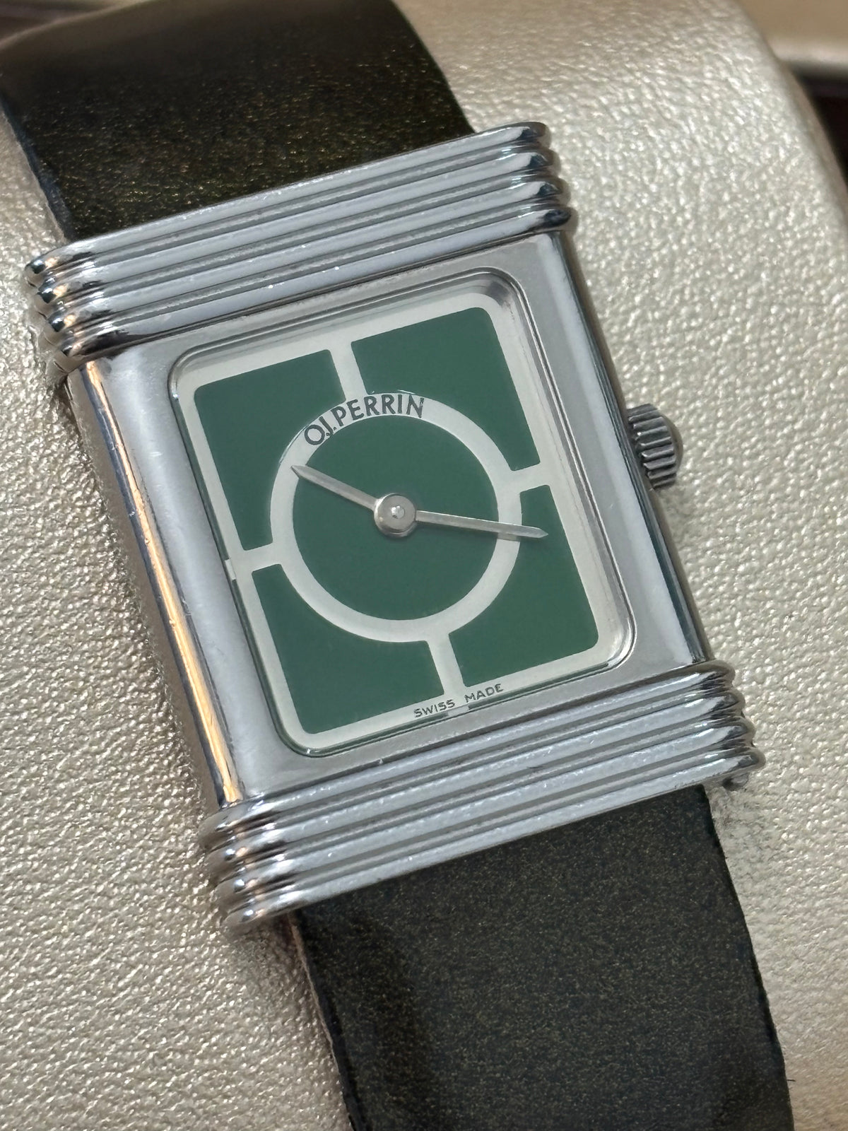 OJ PERRIN - 18kt gold watch - lady