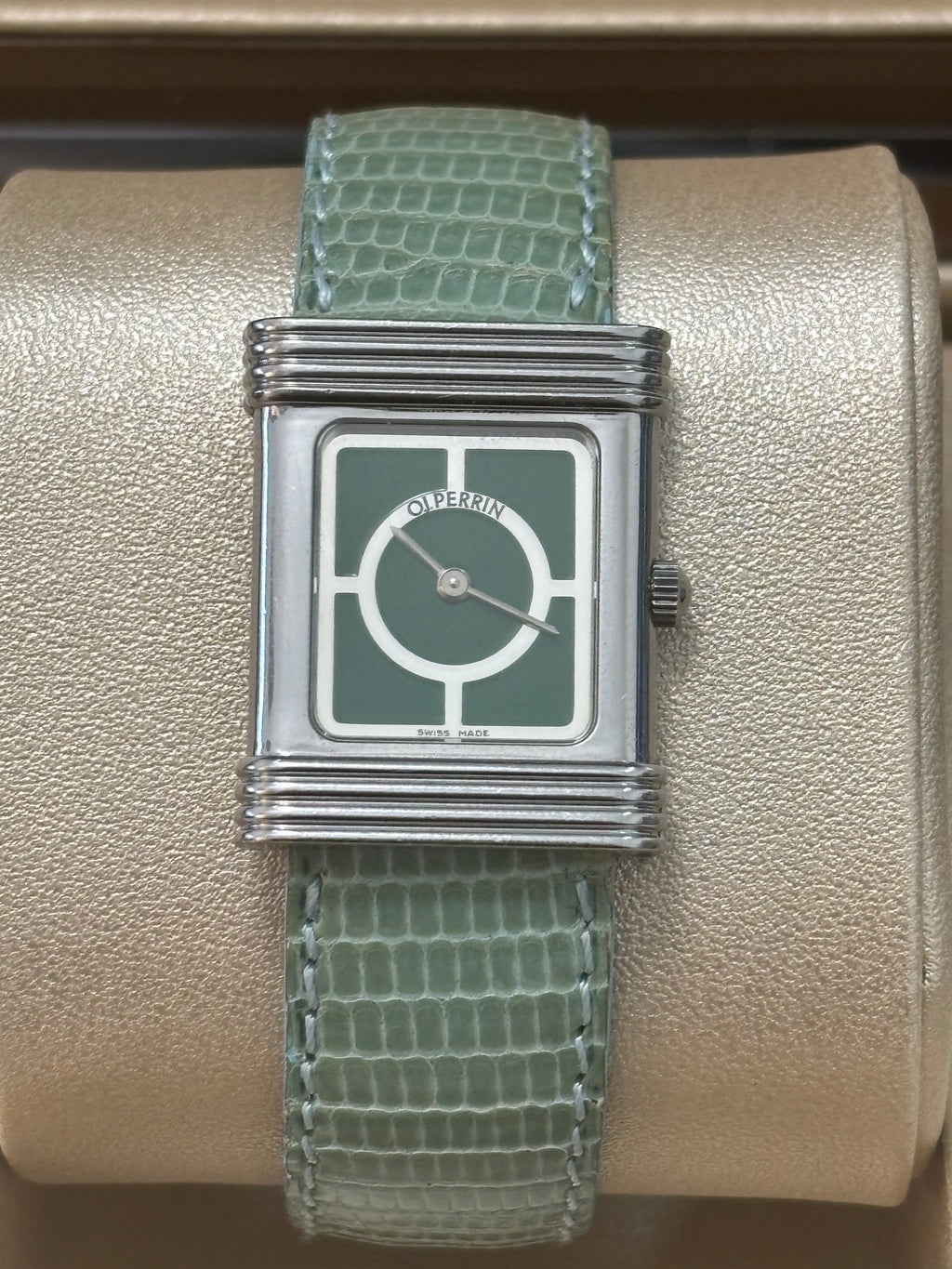 OJ PERRIN - 18kt gold watch - lady