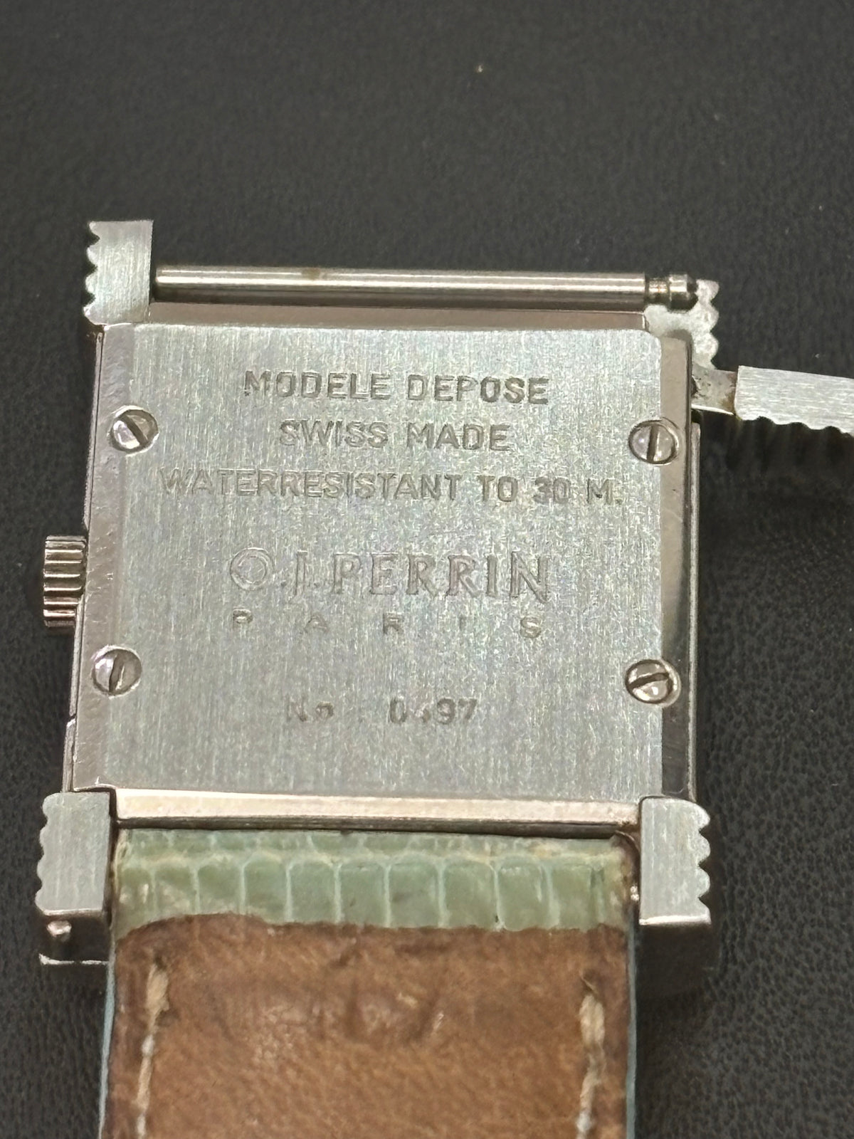 OJ PERRIN - 18kt gold watch - lady