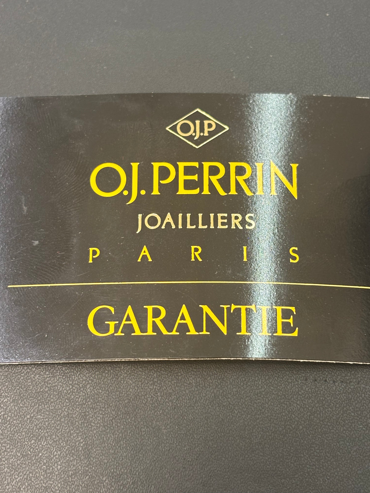 OJ PERRIN - 18kt gold watch - lady